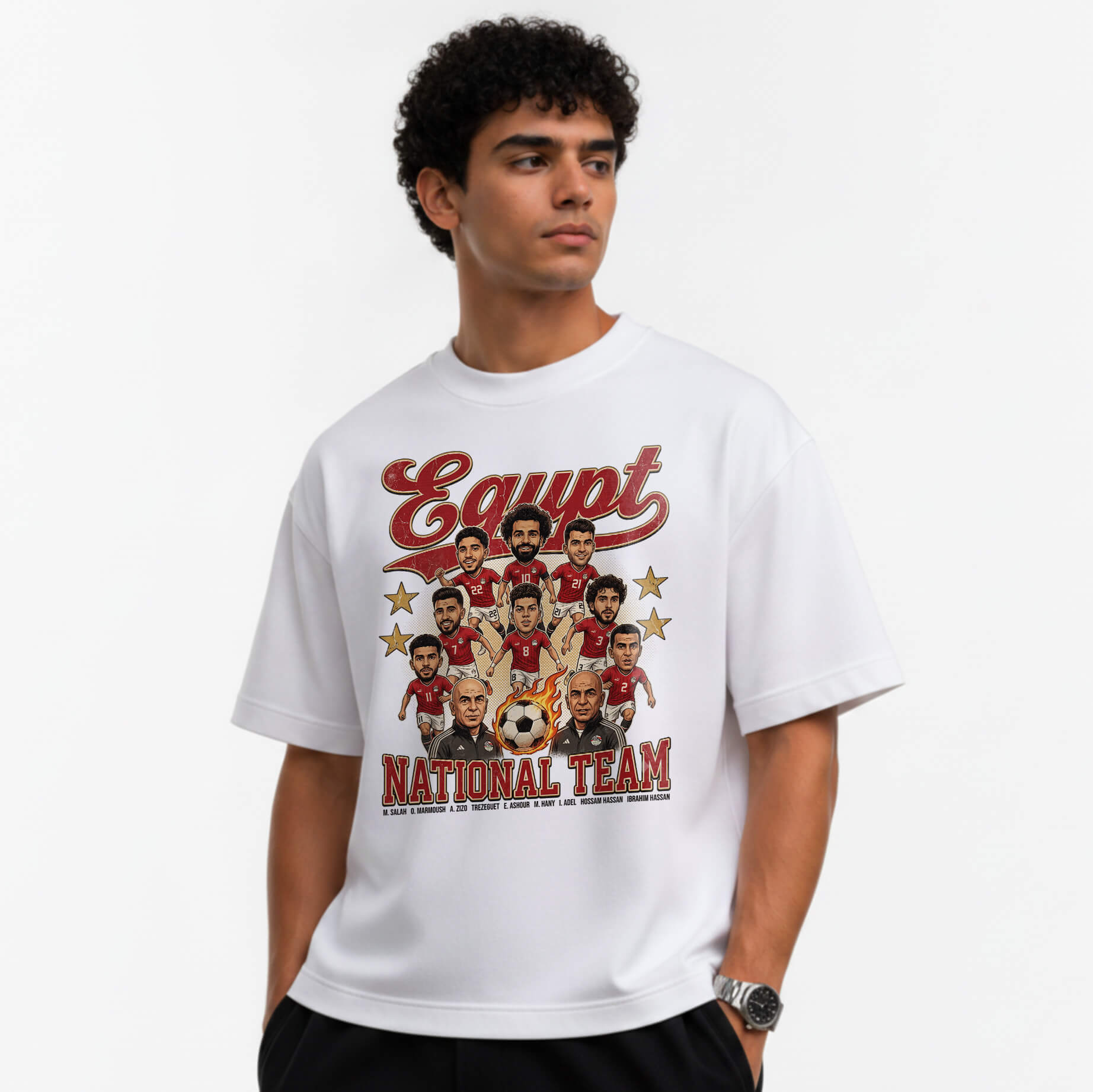 منتخب مصر 2 - Oversized T-Shirt