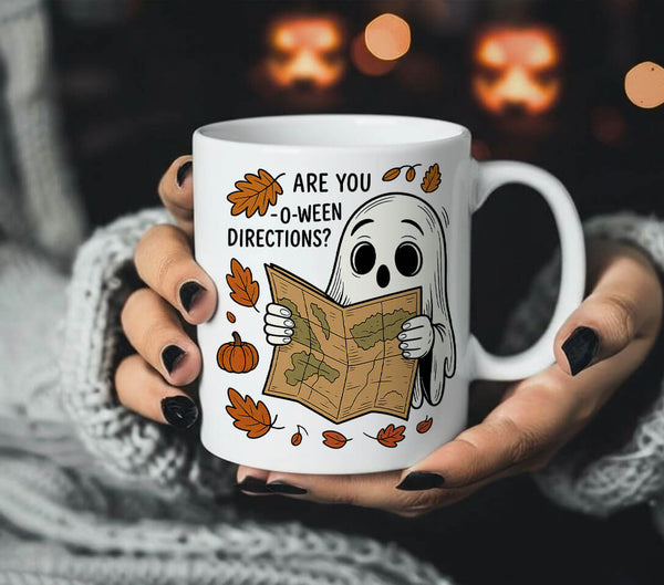 مج أبيض - O-ween Directions