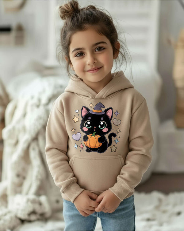 هودي ميلتون مبطن - Halloween Cat