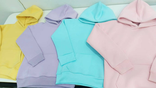 هودي قطن لايك سبليمشن - اطفال- Oversize