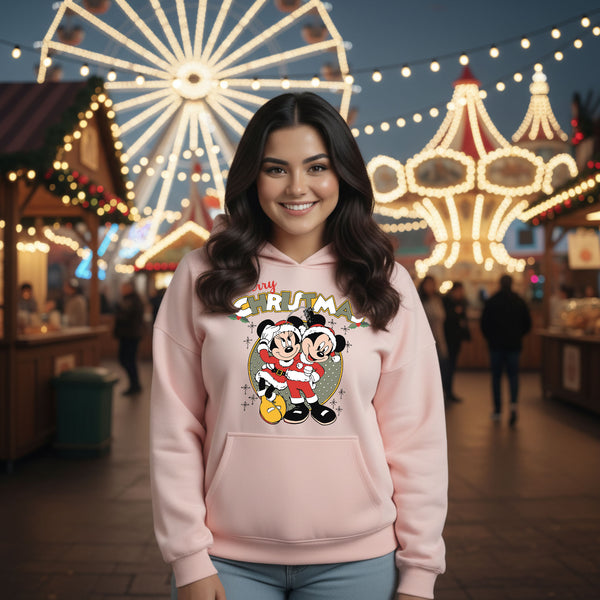 هودي ميلتون مبطن - Christmas Couple Hoodie