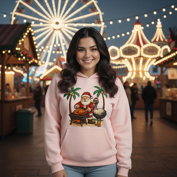 هودي ميلتون مبطن - Mint Tropical Christmas