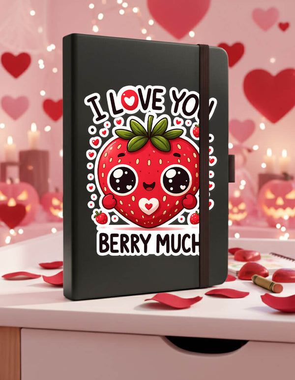 Notebook Raber -Sweetheart Strawberry