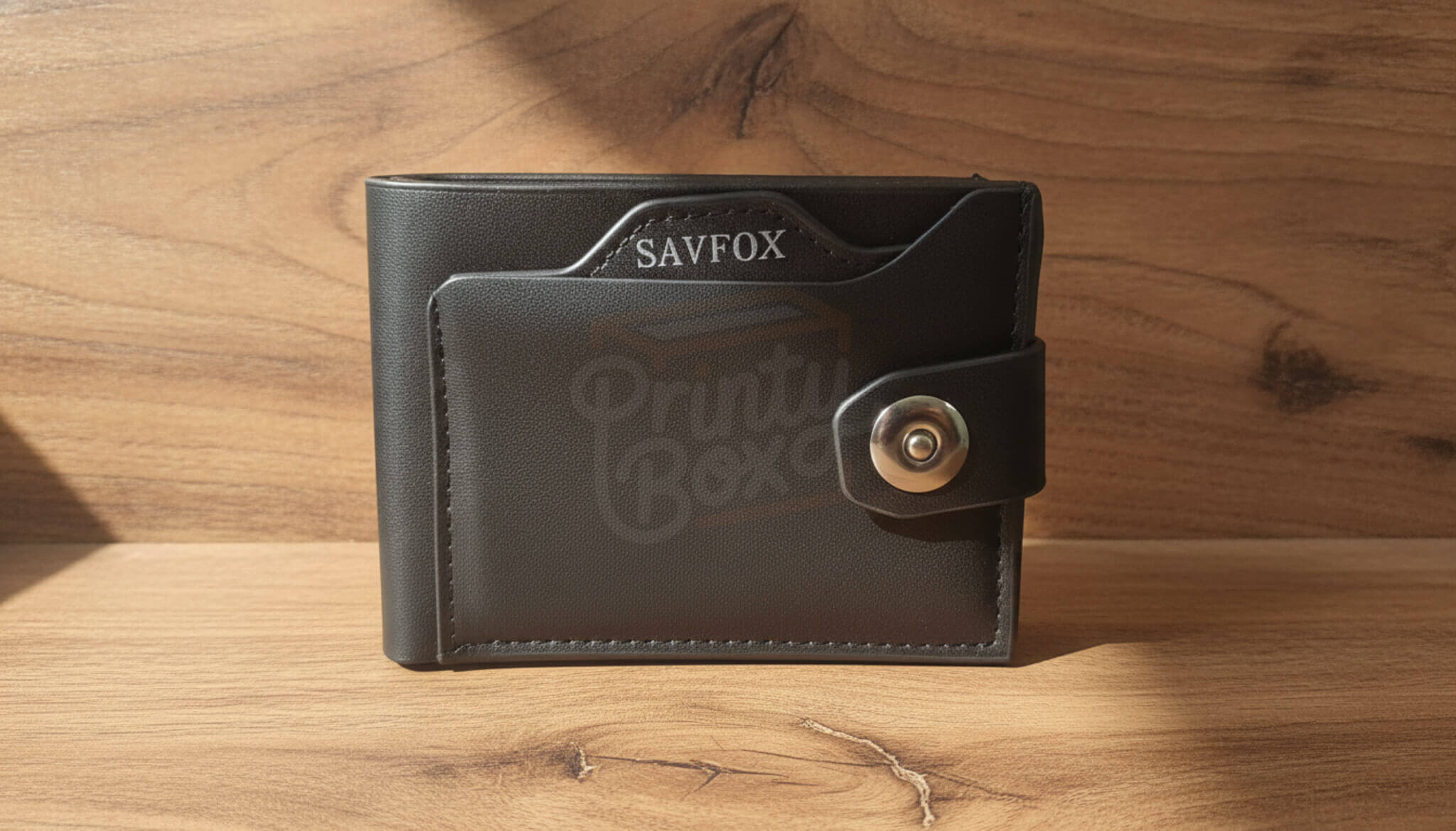 محفظة SAVFOX رجالي للحفر بالليزر