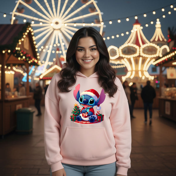 هودي ميلتون مبطن - Santa Stitch