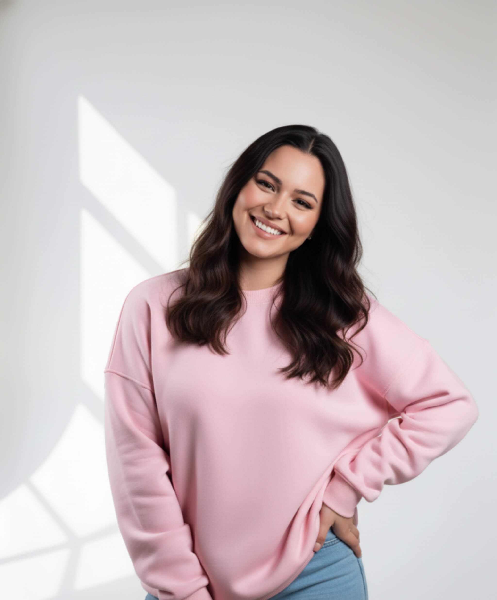 سويتشرت قطن اسفنجي - كبار - Oversize