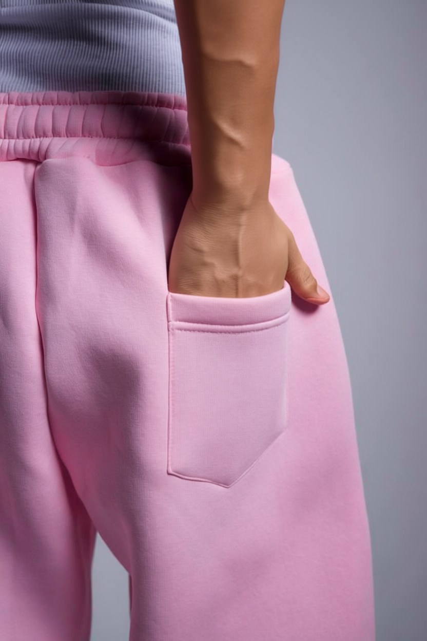 سويت بانس ميلتون مبطن - Wide Leg - ساده