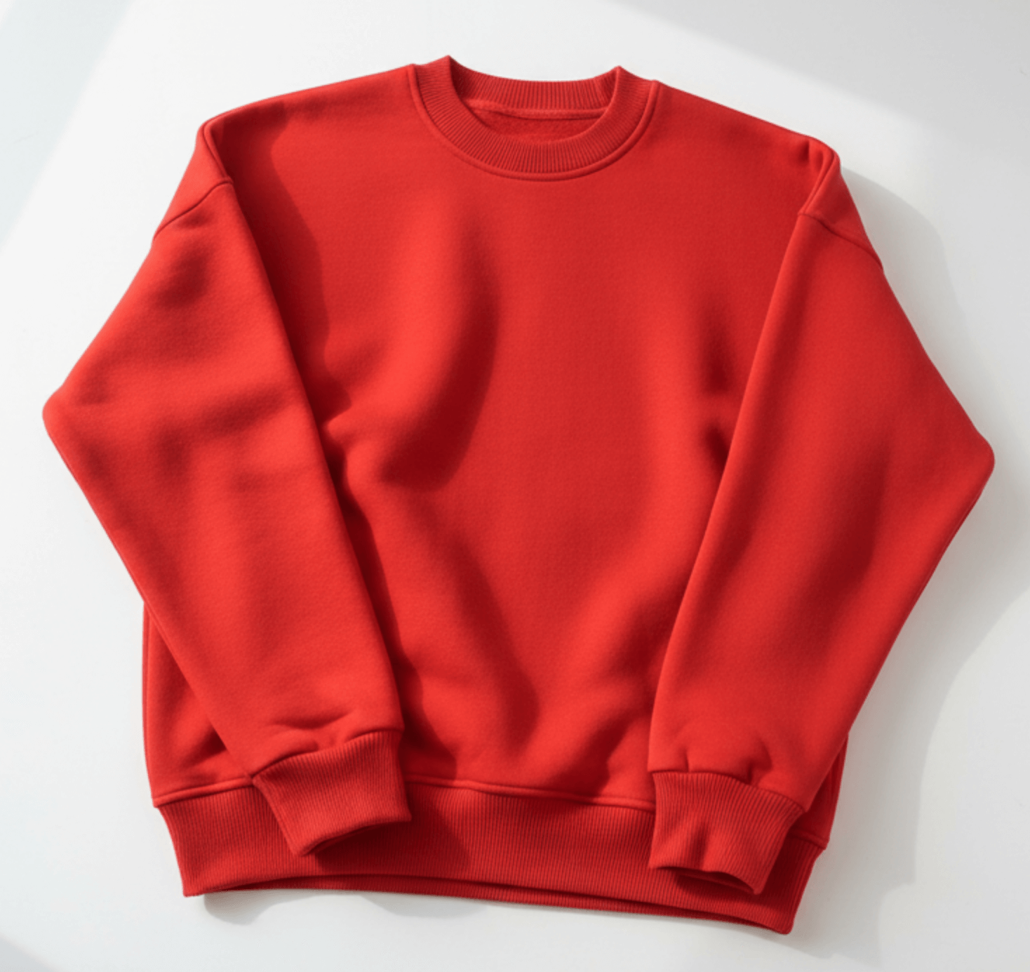 سويتشرت ميلتون مبطن ساده - Oversize